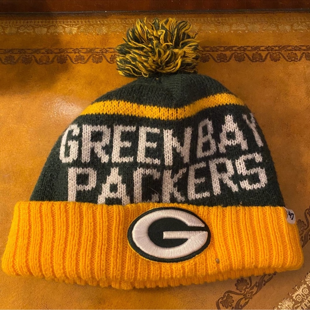 Green Bay Packers Hat and Money Clip Bundle